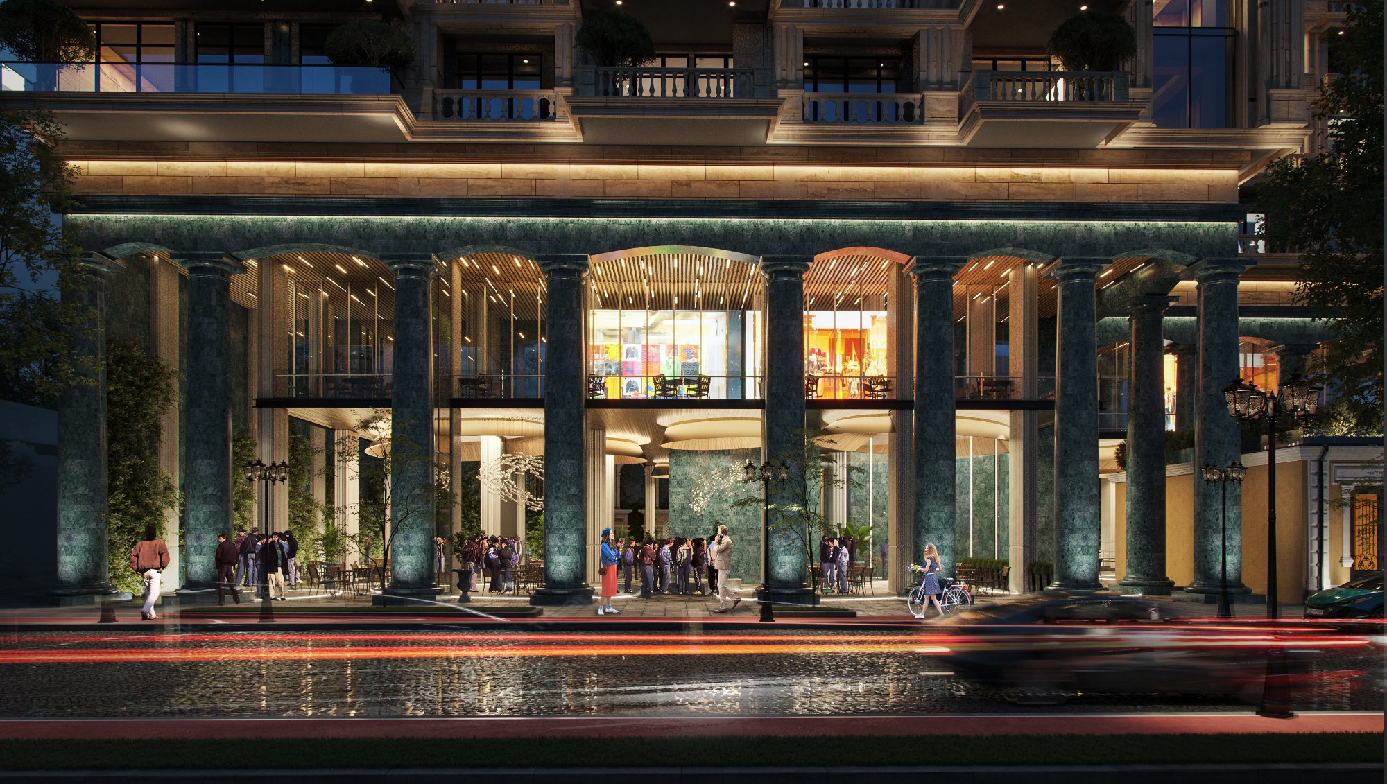 ფასადი · ღამე