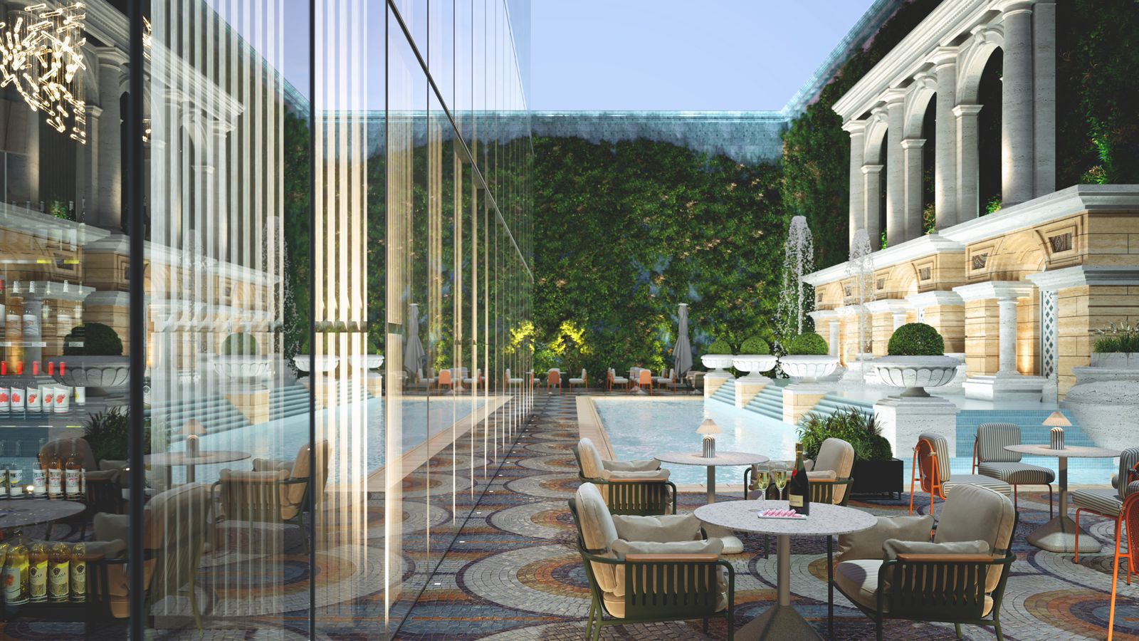 Piazza Residence Courtyard